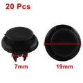 20 Pcs Push-Type Fastener Clips 7mm x 11mm x 19mm for Honda 