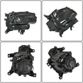 Headlight Projector Halogen Black for Jeep Cherokee (2014–2018) Right Side