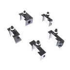 Set of 6 Piston Quick Change Tool Post Holders for Lathe 6-12" AXA 250-100