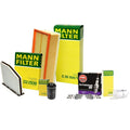 Tune Up Kit with Mann Filters & NGK Spark Plugs for Audi A3 Quattro (2006–2013)