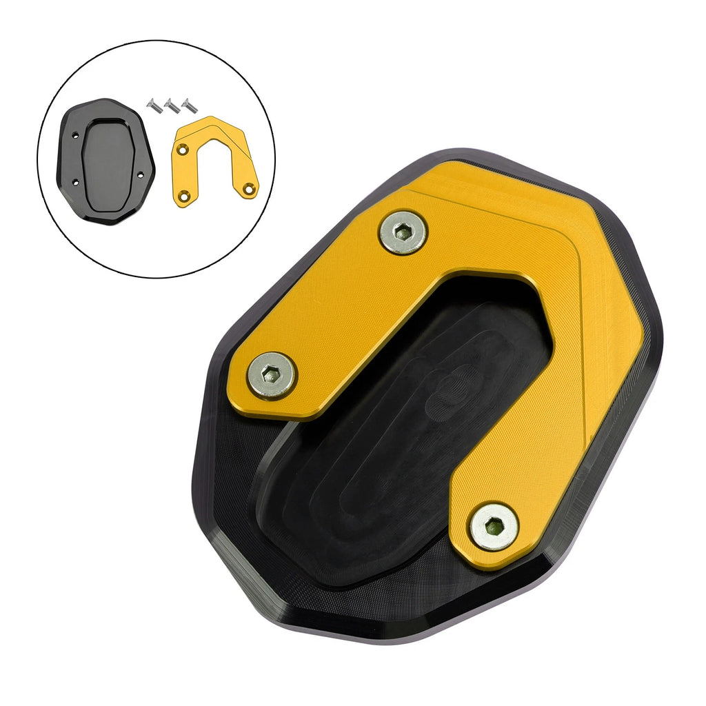 Kickstand Enlarger Plate Pad for Ducati Scrambler 800 (2015–2019) Gold