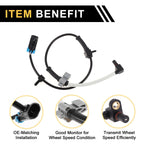 ABS Wheel Speed Sensor No. 15112402 for Chevrolet Silverado 2500 (1999–2004)