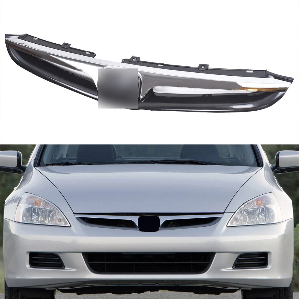 Chrome Front Bumper Grille Molding for Honda Accord Sedan (2006â2007)