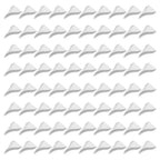 80 Pcs Fairing Fins for Semi Truck Trailer