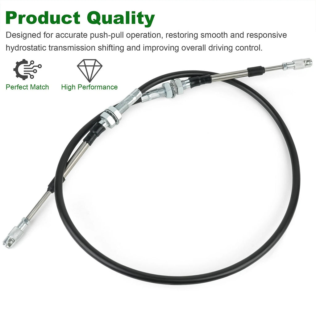 AM120869 Forward Reverse Push Pull Cable for John Deere F510 F525 (1990–1999)