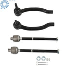Front Inner Outer Tie Rod End for Nissan Altima (2013–2018) & Maxima (2016–2019)