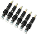 Set of 6 Fuel Injectors for Cummins B4.5 4BT 4BTA 6BT 5.9L (3802327 3902969 3909454)