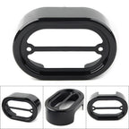 Black Drag Regulator Cover for Harley Davidson Softail FXST FLST FXSTD (2001-2006)