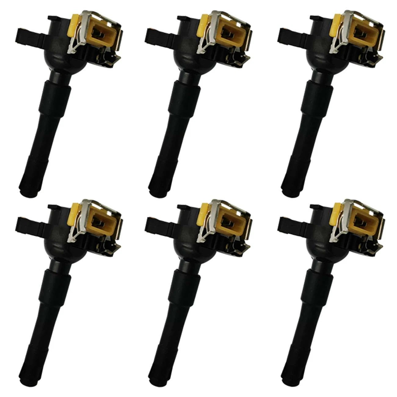 Set of 6 Ignition Coils for BMW 323i 325i 328i 330i 525i 528i 530i M3 M5