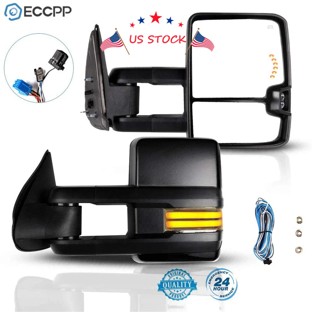 Towing Mirrors for Chevy Tahoe GMC Yukon (2003-2006)