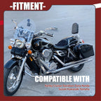 Hard Side Saddle Bags for Harley Honda Yamaha (Motorcycle)
