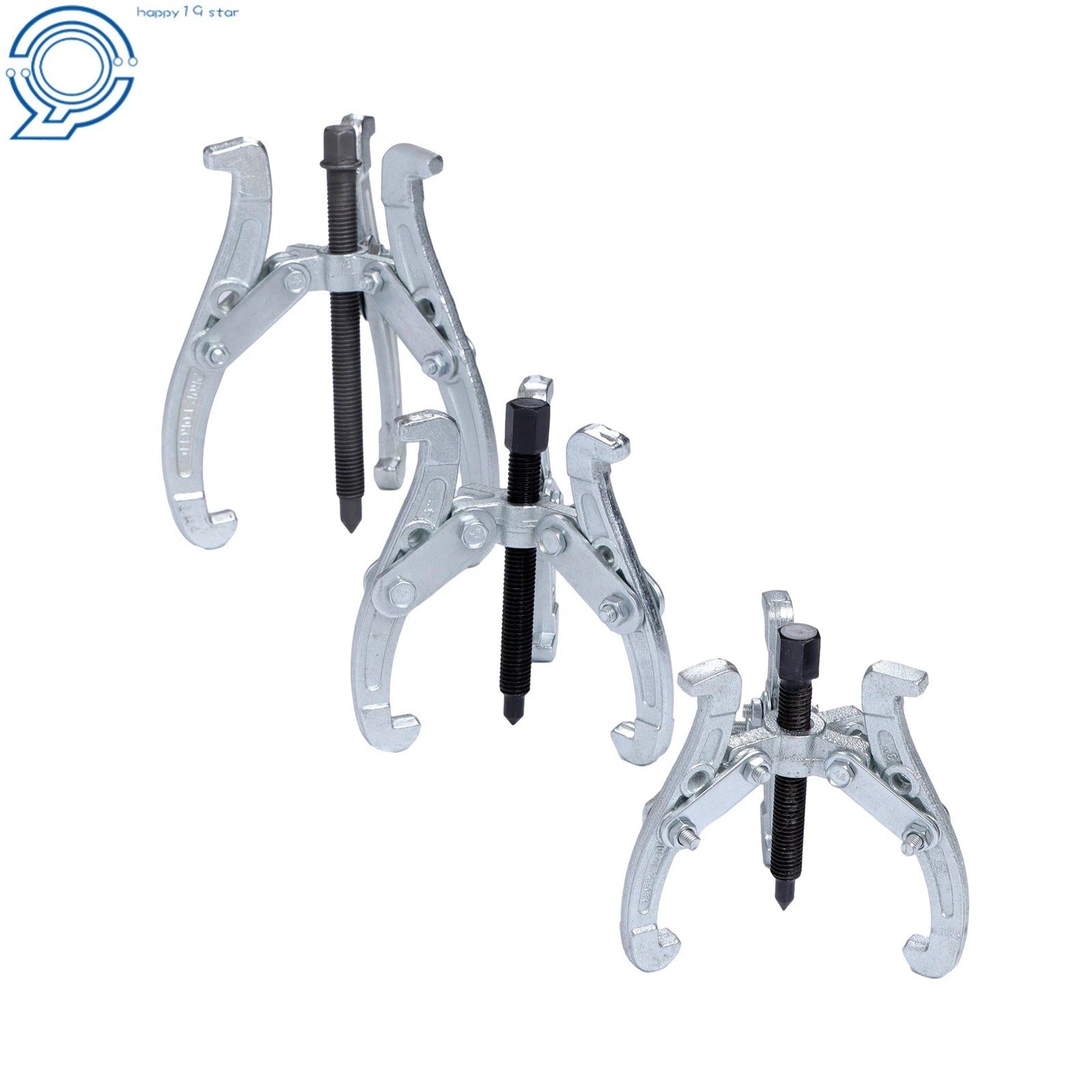 3-Piece Gear Puller Set for Automotive (3", 4", 6")