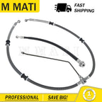 Front Brake Hose Line & Pipe Kit for Yamaha YFM450 4x4 Grizzly (2011–2014)