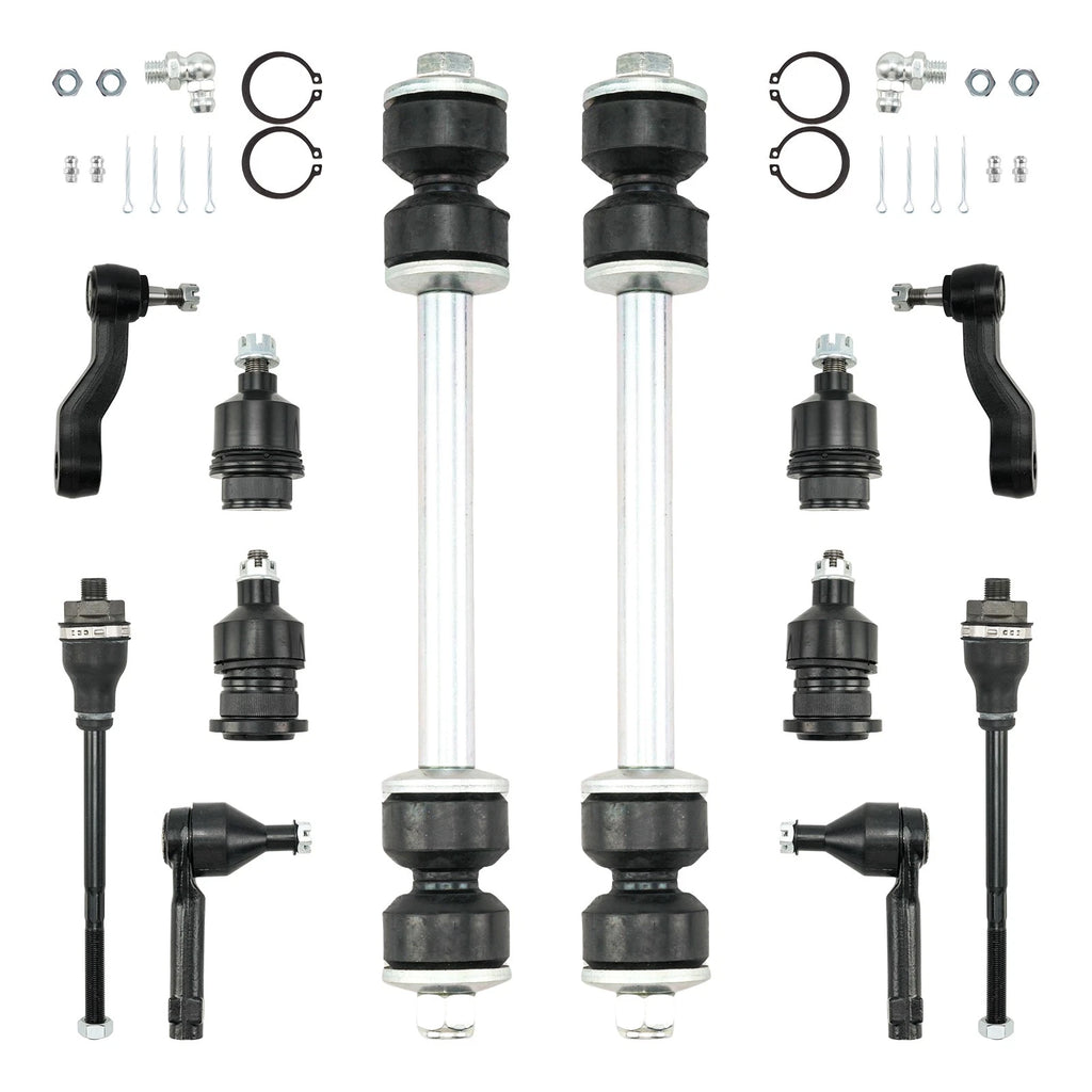12pc Front Suspension Kit for Chevrolet Tahoe GMC Sierra (2003–2006)