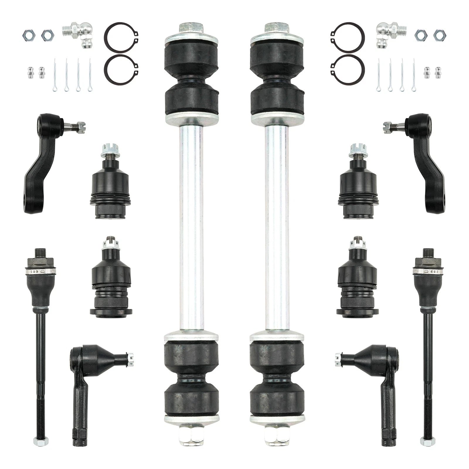 12pc Front Suspension Kit for Chevrolet Tahoe GMC Sierra (2003–2006)