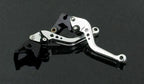 Short Brake Clutch Levers for Aprilia RSV4/RSV4 Factory (2009–2014) Silver T9