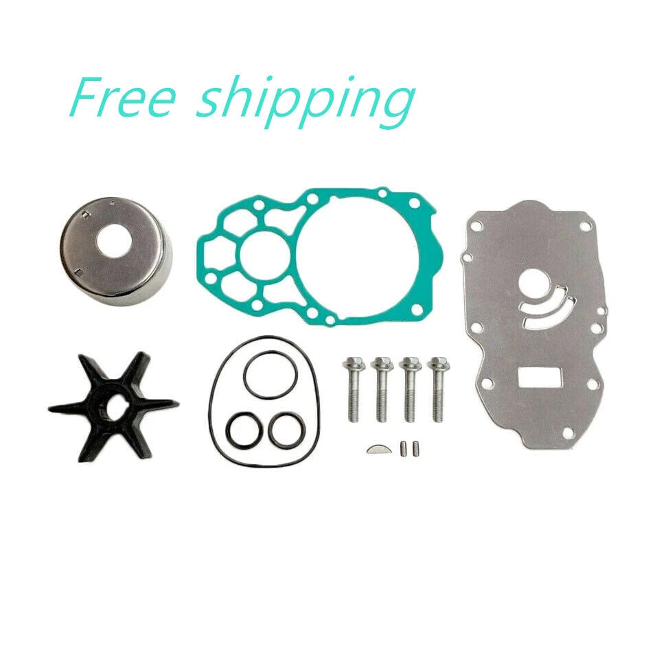 Water Pump Impeller Kit for Yamaha F225 F250 F300 (4.2L) 6CE-W0078-01-00