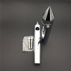 Chrome Motorcycle Risers for 1" Handlebars (8" Rise)
