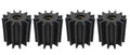 4X Water Pump Neoprene Impeller for Volvo Penta (3830459, Jabsco 17938-0001)