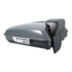 Trunk Pad Mount Rack for Harley Road Glide (2009–2013) Gunship Gray