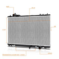 Aluminum Core Cooling Radiator DPI-13018 for Lexus LS600H/LS460 (2008–2016)