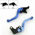Short Brake Clutch Levers for Aprilia RSV4/RSV4 Factory (2009–2014) Blue T9