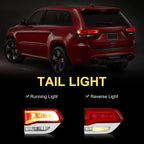 Left Inner Halogen Tail Light for Jeep Grand Cherokee (2014-2019)