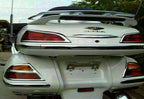 Set of 4 Chrome Fairing Trunk Trim for Honda Goldwing GL1800 (2001–2011)