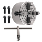 4 Jaw Self Centering Lathe Chuck for K72-100 (100mm)