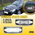 2X LED License Plate Lamps for Mercedes-Benz W203 W211 C219 R171