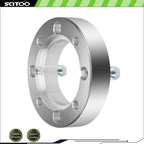 4X 4x137 1.5" Silver Wheel Spacers 10x1.25 for Bombardier Max Commander
