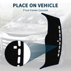 Dashboard Cover Mat for Honda Odyssey RB1 RB2 (2005–2010) Black Blue