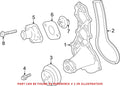 Genuine Mopar Engine Water Pump 68382489AA for