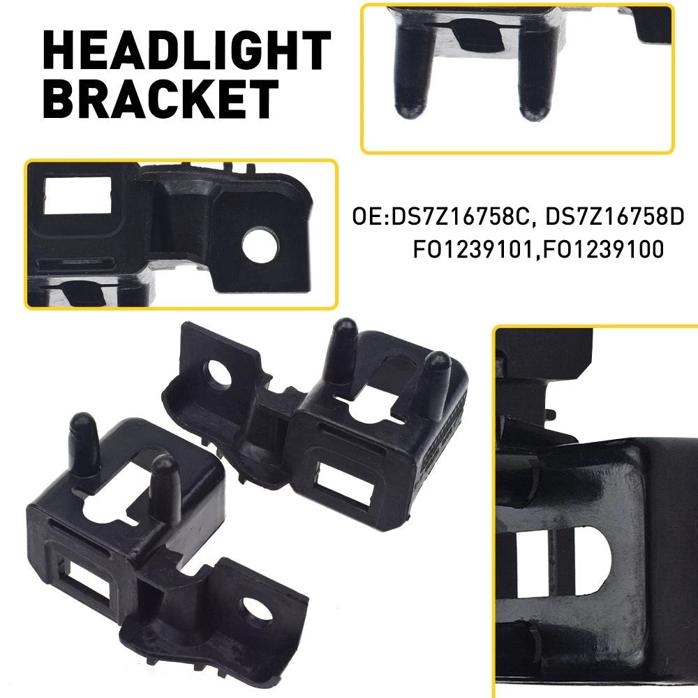 Headlight Mount Bracket for Ford Fusion Lincoln MKZ (2013–2016)