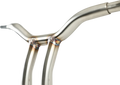 12" Kage Fighter Welded Bent-Riser Handlebar for Harley Davidson