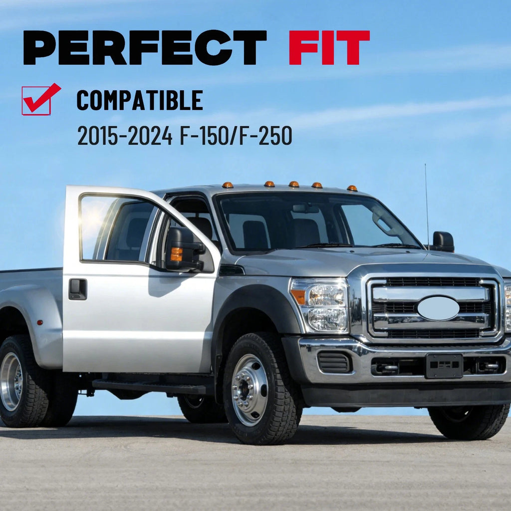 Passenger Right Side Front Door Window Glass for Ford F-150 (2015–2024)