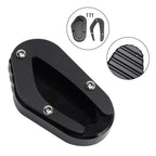 Kickstand Enlarge Pad for Bonneville T100 Street Scrambler 900 (2018–2023) Black