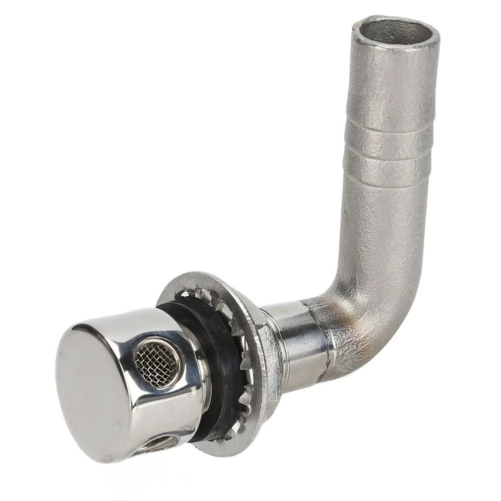 Fuel Tank Vent for Boat Yacht (Marine Grade Stainless Steel, 90 Degree)