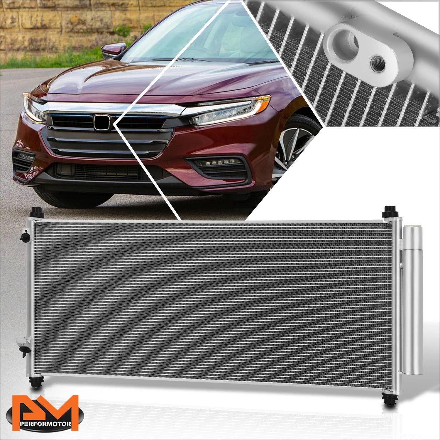A/C Condenser for Honda Insight (2010–2014) Aluminum Core Replacement