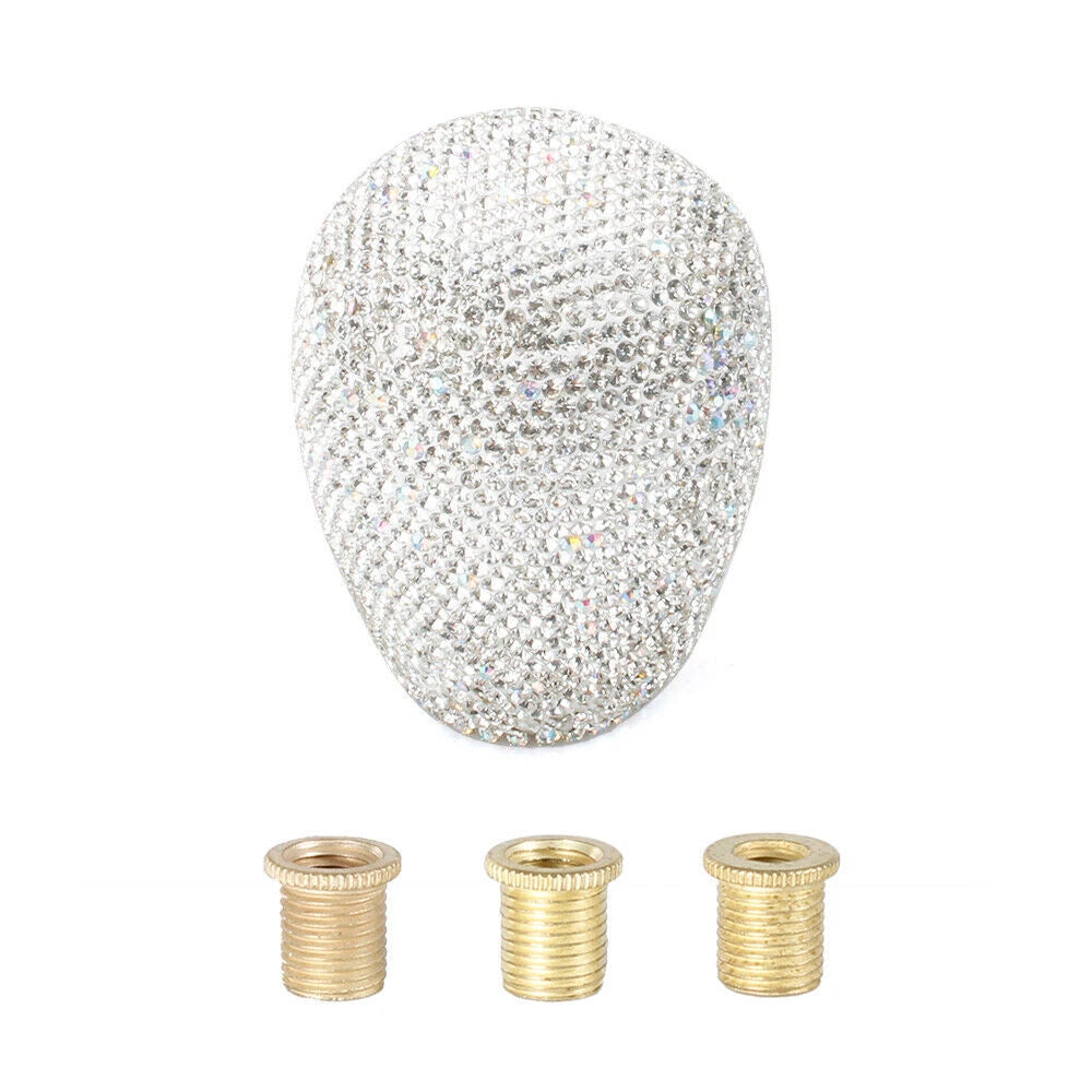 Bling Gear Shift Knob with Crystal for Manual/Automatic Transmission