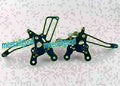 Adjustable Rearset Footpegs for Honda CBR900 (1993-1999) Blue