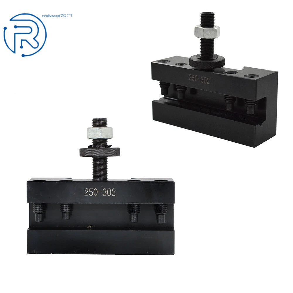 Set of 2 Quick Change Tool Post Holders for CNC Machines