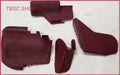 Set of 2 Seat Mount Panels for Ford Thunderbird Cougar (1989–1997) Red RH