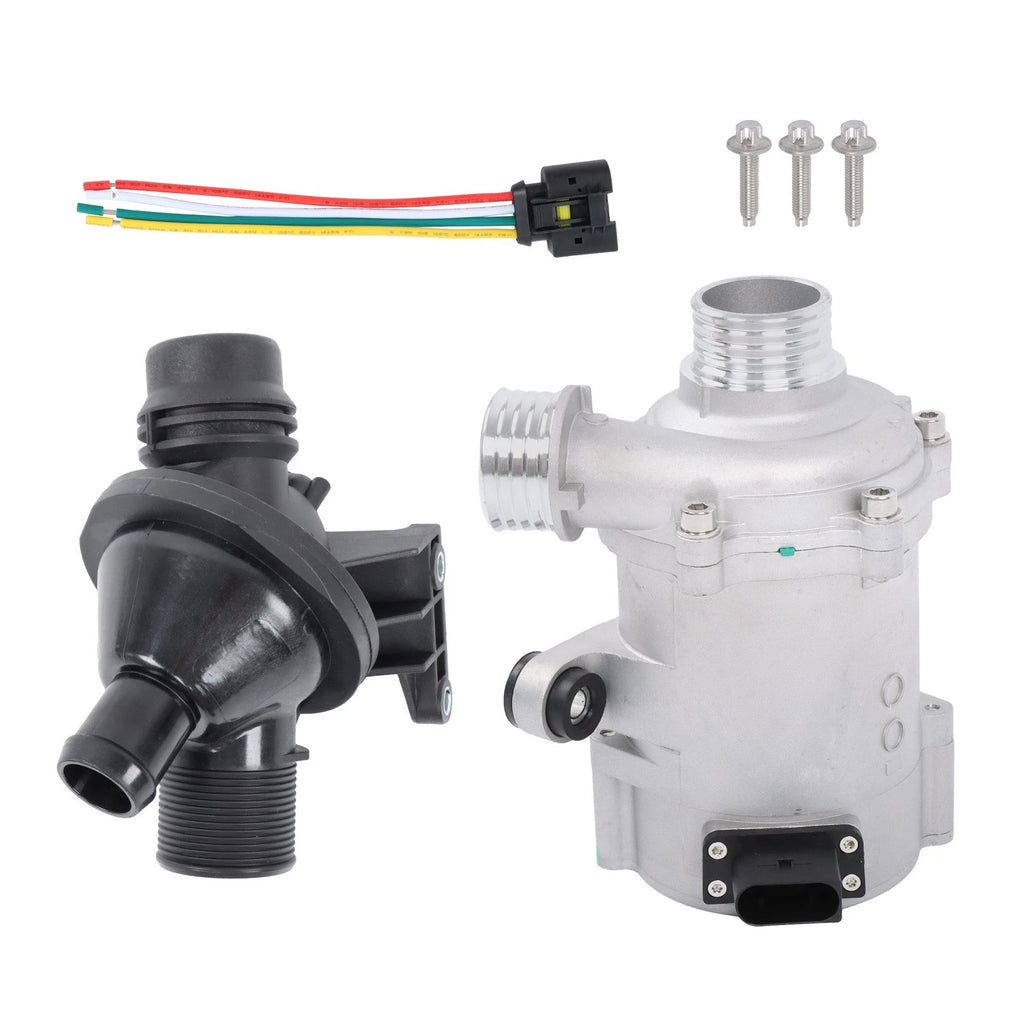 Electric Water Pump with Thermostat Kit for BMW 530xi 525xi X3 X5 (2006–2010)