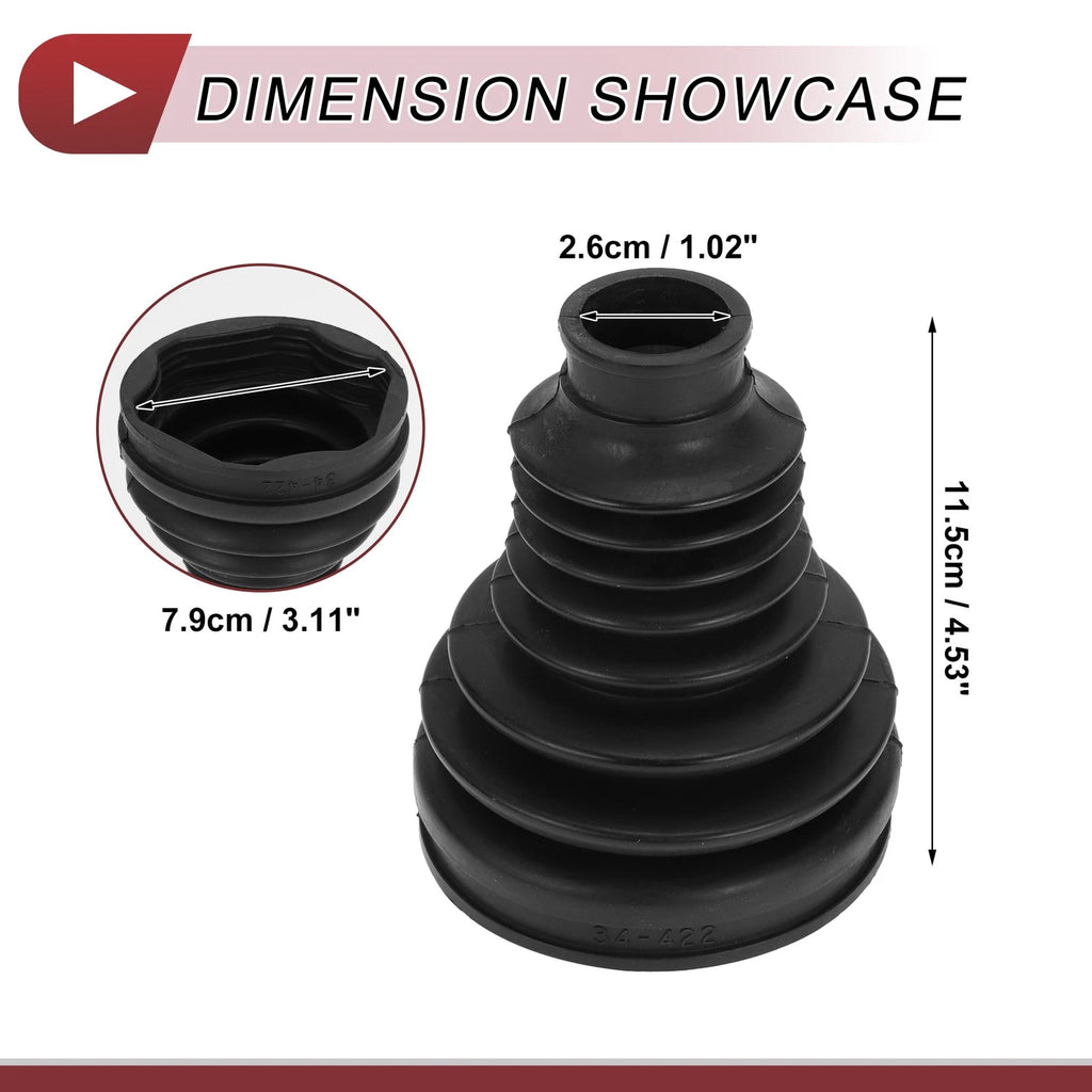 Inner CV Joint Boot Kit with Clamps for BMW i7 (2023–2024) - 31608657288