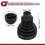 Inner CV Joint Boot Kit with Clamps for BMW i7 (2023–2024) - 31608657288