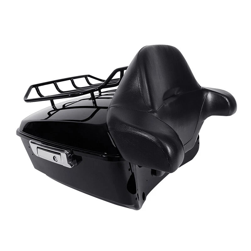 Trunk Luggage Rack Backrest for Harley Electra Glide (2014–2026) Black