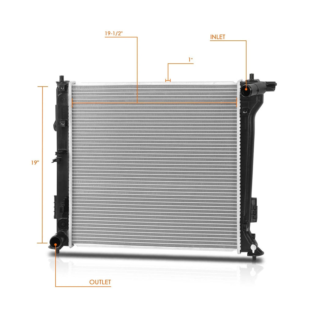 Aluminum Core Cooling Radiator DPI-13577 for Hyundai Tucson (2016–2018)
