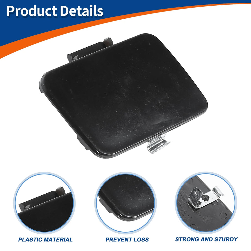 Tow Hook Cover for Audi A4 B6 (2002–2005) No. 8E0807241 Unpainted