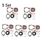 Set of 5 Carburetor Kits for Johnson Evinrude (396701, 25-48HP)
